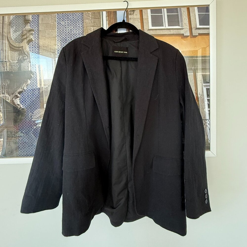 Urban Outfitters Oversized Blazer, Size Small, Black